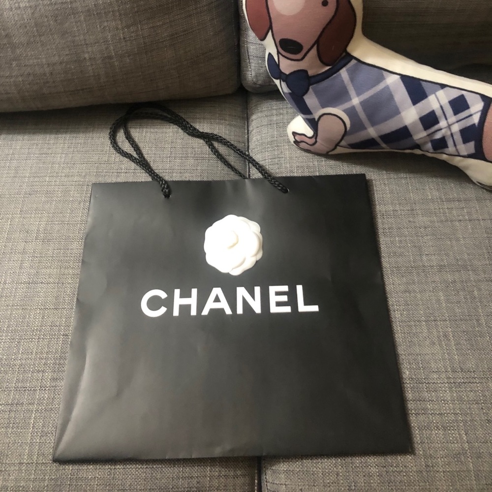 Authentic Chanel shopping bag